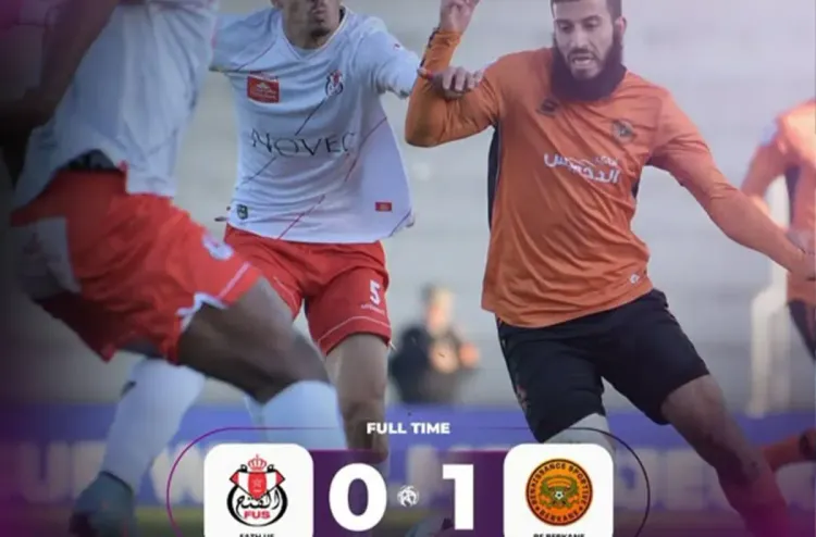 البطولة الاحترافية "إنوي" للقسم الأول (الدورة 20).. الفتح الرياضي ينهزم أمام نهضة بركان (1-0)