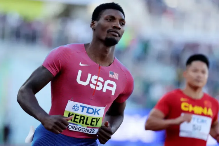 بطولة يوجين 2022 : المنتخب الأمريكي يعلن انسحاب عداءه فريد كيرلي من السباق