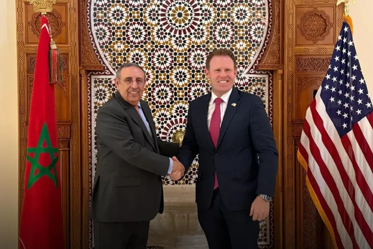 السيد العمراني يتباحث مع المدير التنفيذي لمجموعة عمل البيت الأبيض الخاصة بكأس العالم 2026