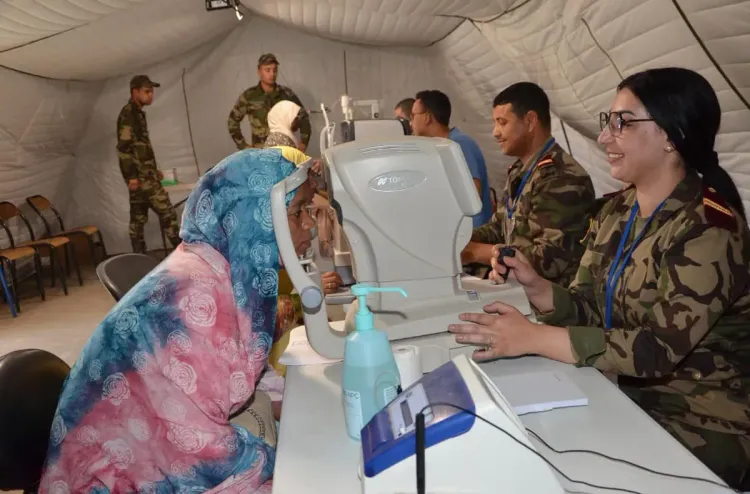 الأسد الإفريقي 2024: إقامة مستشفى طبي جراحي ميداني باقليم طاطا