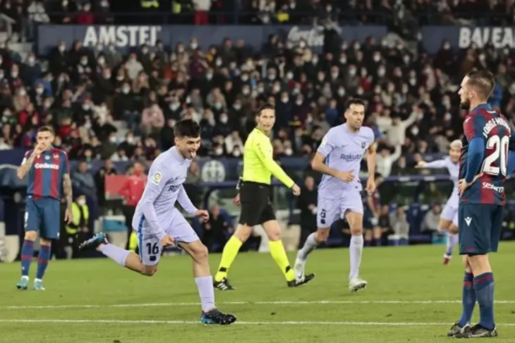 بطولة اسبانيا .. برشلونة يقلب الطاولة على ليفانتي