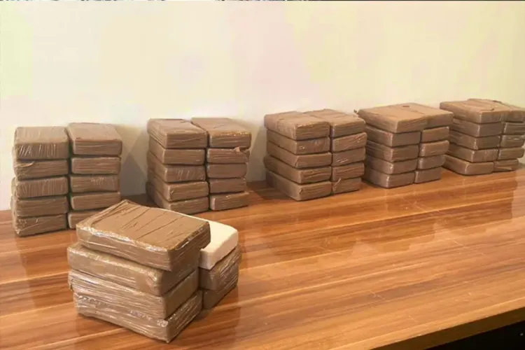 إجهاض محاولة تهريب 67 كيلوغرام من الكوكايين على متن سيارة مسجلة بالخارج