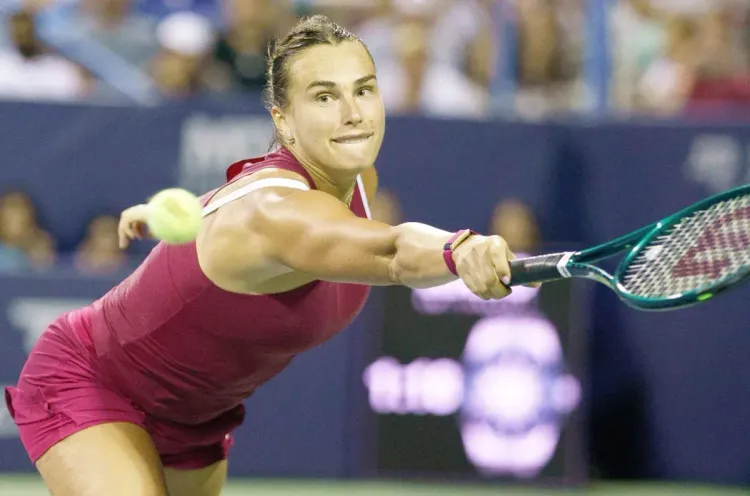 بطولة واشنطن لكرة المضرب: سابالينكا تبلغ نصف النهائي بفوزها على أزارينكا