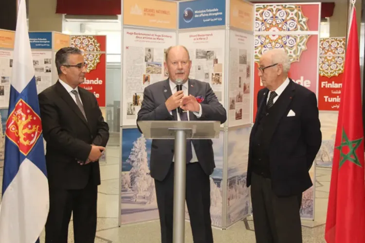 المعرض الفنلندي المغاربي ينظم بالمكتبة الوسائطية لمؤسسة مسجد الحسن الثاني بالدار البيضاء