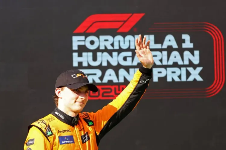 بطولة العالم للفورمولا واحد: الأسترالي بياستري يفوز بجائزة المجر الكبرى
