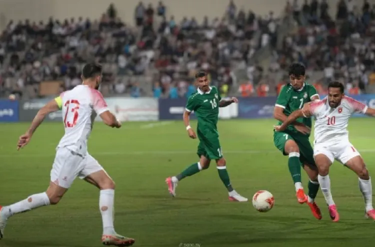 المنتخب الأردني لكرة القدم يتعادل سلبيا مع نظيره السوري