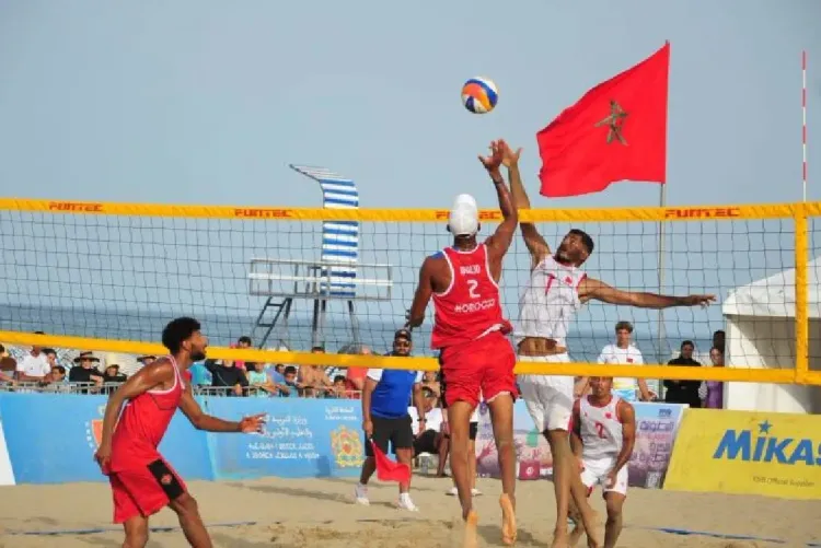 الكرة الطائرة الشاطئية .. المنتخب المغربي يتوج بلقب البطولة العربية الحادية والثلاثين