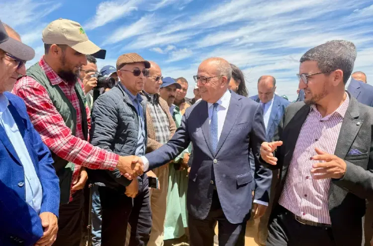 السيد البواري يطلع على تقدم برامج تنمية الأركان بإقليم الصويرة