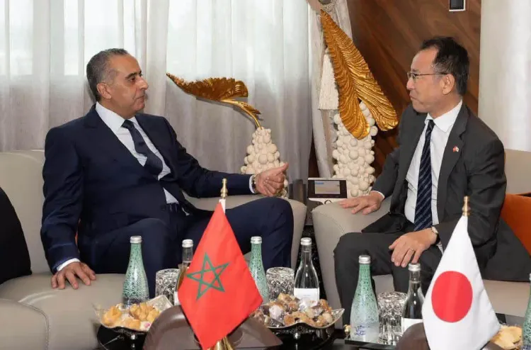 السيد حموشي يستقبل السفير المفوض فوق العادة لليابان المعتمد بالرباط
