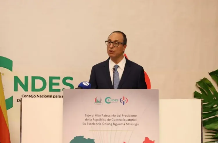 مالابو.. السيد اعمارة يدعو إلى تعاون صيني إفريقي نوعي للمساهمة في تنمية أكثر إنصافا واستدامة