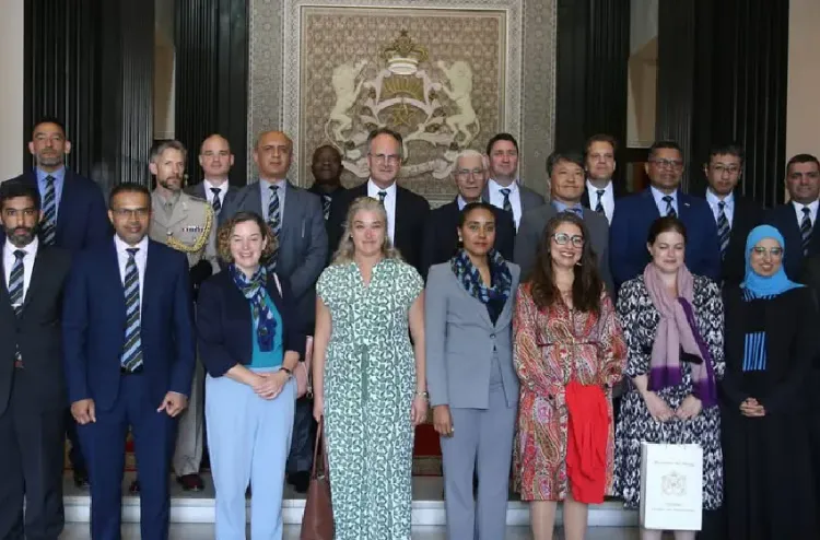 رئيس مجلس النواب يستقبل بعثة الكلية البريطانية الملكية للدراسات الدفاعية