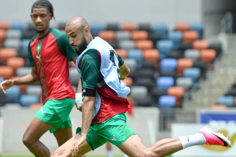 مونديال 2026.. المنتخب المغربي يخوض آخر حصة تدريبية قبل مواجهة كندا بحضور شادي رياض في التمارين الجماعية
