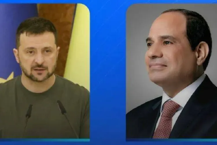 الرئيسان المصري والأوكراني يبحثان المستجدات في منطقة الشرق الأوسط والعلاقات الثنائية