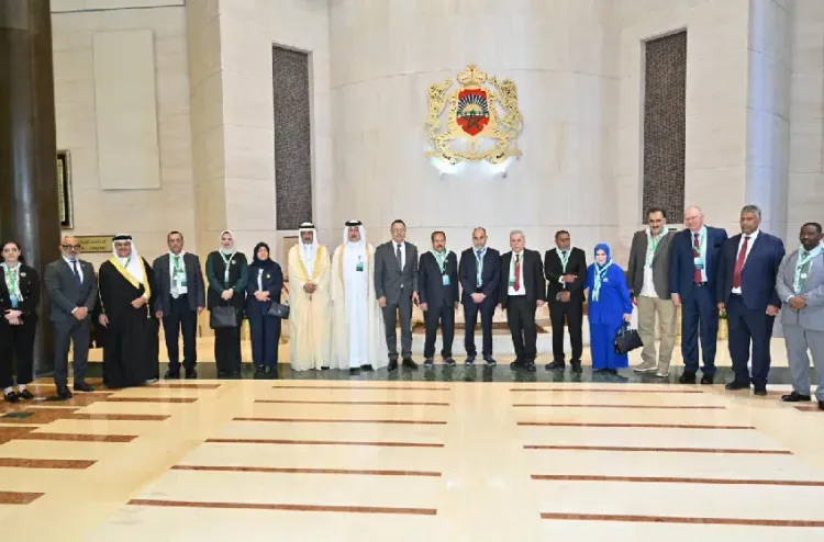 نائب رئيس مجلس المستشارين يستقبل رئيس الاتحاد الكشفي للبرلمانيين العرب