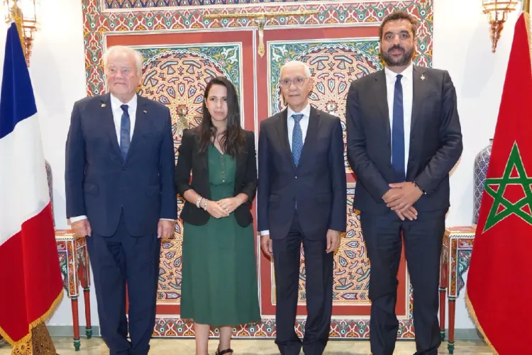 رئيس مجلس النواب يجري مباحثات مع وزيرة شؤون ما وراء البحار وبرلمانيين فرنسيين