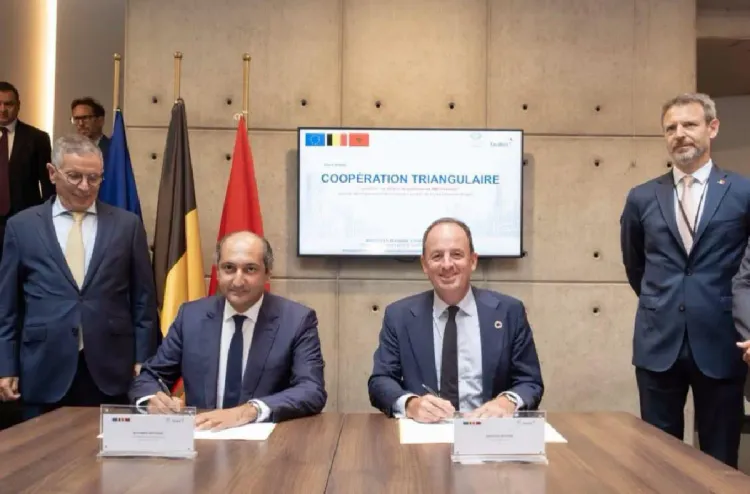 الوكالة المغربية للتعاون الدولي ونظيرتها البلجيكية توقعان ببروكسل مذكرة تفاهم لتطوير مشاريع جديدة للتعاون الثلاثي بإفريقيا