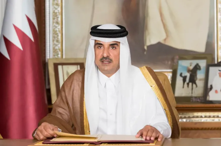 أمير قطر يبحث مع رئيس الوزراء الإسباني مستجدات الأوضاع الإقليمية