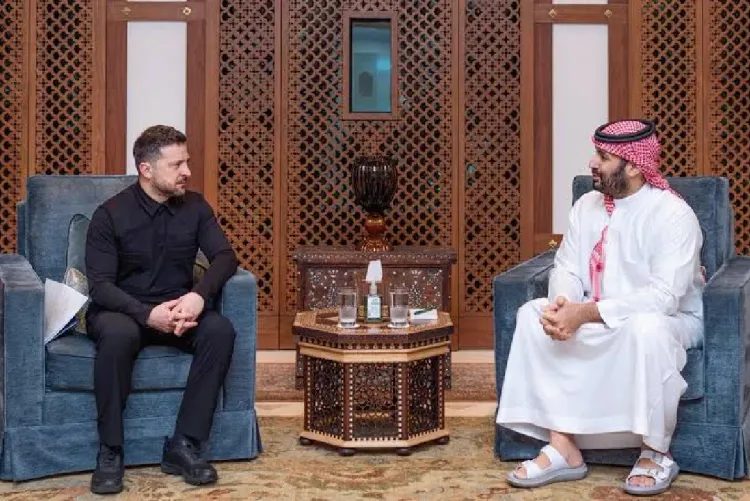 مستجدات الأحداث الإقليمية والدولية محور مباحثات سعودية أوكرانية