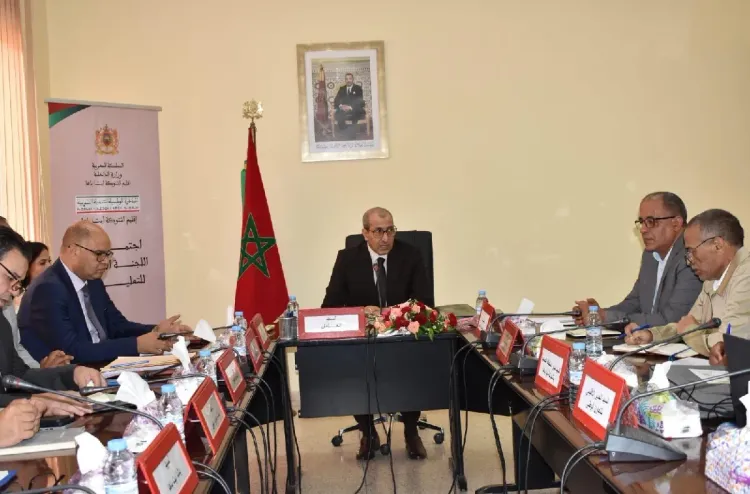 اشتوكة آيت باها.. بحث سبل تعزيز الخدمات الداعمة للتمدرس