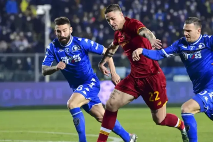 نادي روما يفوز على مضيفه إمبولي - الكالشيو