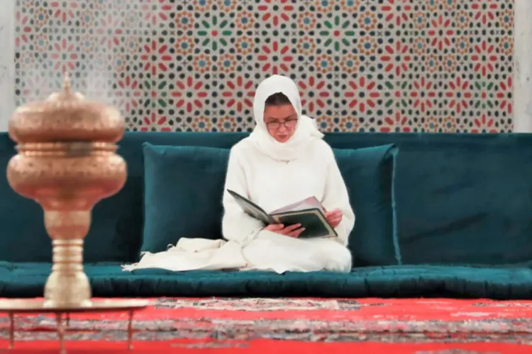 صاحبة السمو الملكي الأميرة للا مريم تترأس حفلا دينيا لإحياء وفاة المغفور له الملك الحسن الثاني