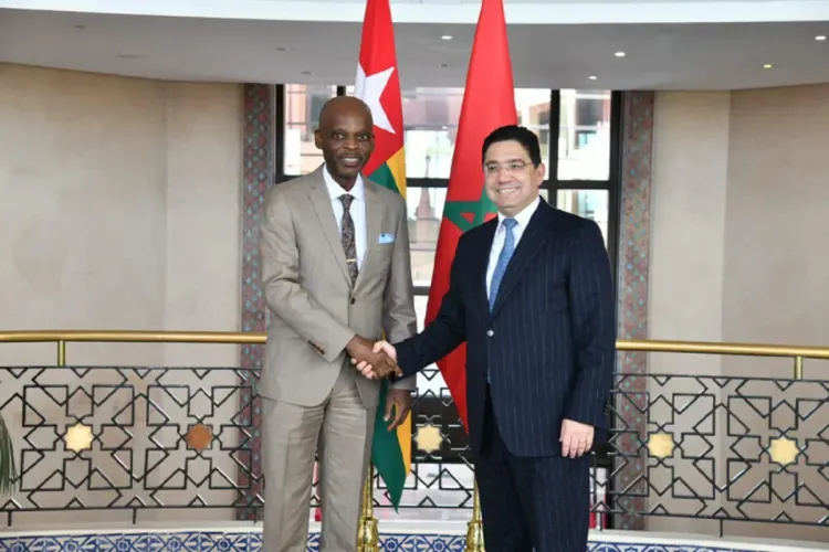 السيد ناصر بوريطة يستقبل نظيره الطوغولي السيد روبرت دوسي