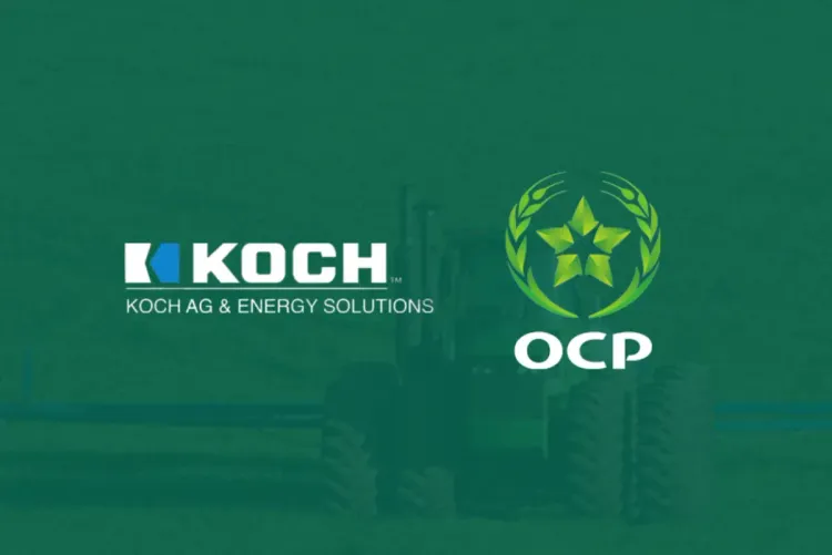 مجموعة Koch Ag الأمريكية تعتزم الحصول على 50% من المركب الصناعي للأسمدة JFC III التابع لمجموعة OCP