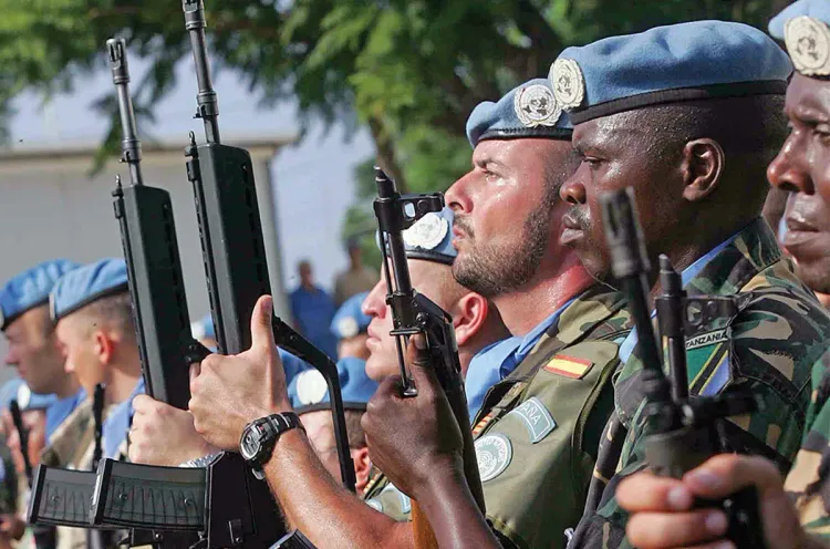 جنود حفظ السلام