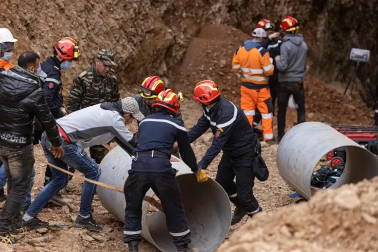 بلاغ ... من الصعب تحديد حيز زمني لنهاية عملية إنقاذ الطفل ريان