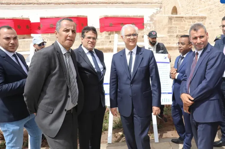 الصويرة: السيد بركة يتفقد مشاريع تأهيل وإعادة هيكلة الميناء ويعطي انطلاقة مشاريع طرقية ومائية
