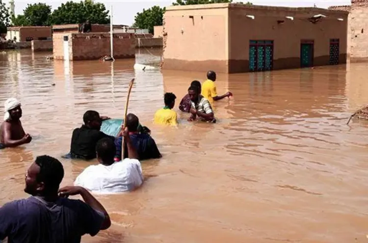 الأمطار الغزيرة في رواندا