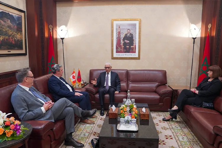 المغرب كندا: التنسيق البرلماني في صلب مباحثات للسيد الطالبي العلمي مع وفد كندي