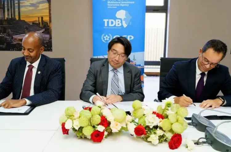 بنك TDB وكالة MIGA ومجموعة OCP يعززون شراكتهم في إفريقيا من أجل ضمان الأمن الغذائي