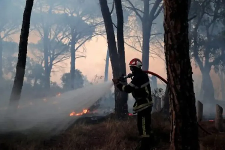 تعزيزات بشرية وتقنية جديدة لإخماد حريق غابوي على 100 هكتار بإقلیم تطوان