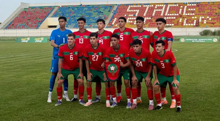 مباراة ودية ..المنتخب الوطني المغربي لأقل من 17 سنة يتعادل مع نظيره السينغالي (2-2)