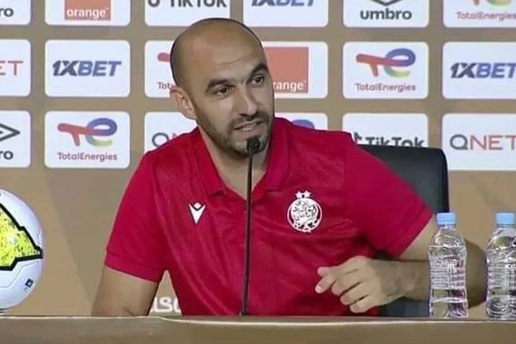 وليد الركراكي : الوداد سيكون أكثر انضباطا في مواجهة الأهلي في النهائي الافريقي