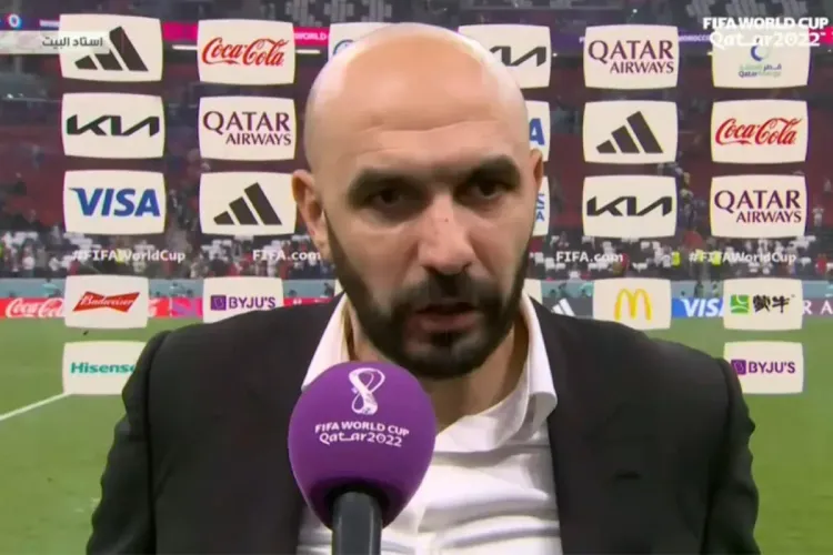 تصريح وليد الركراكي بعد مباراة المغرب كرواتيا
