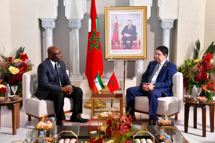 المنتدى العالمي لتحالف الحضارات 2022 : السيد ناصر بوريطة يتباحث مع وزير خارجية غينيا الاستوائية