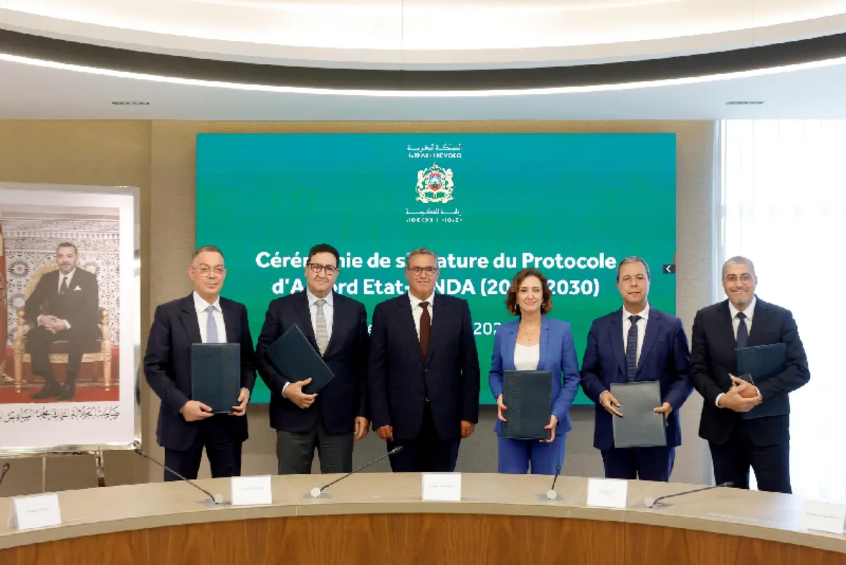 Signature d’un protocole d’accord entre le Gouvernement et l'ONDA, pour ...