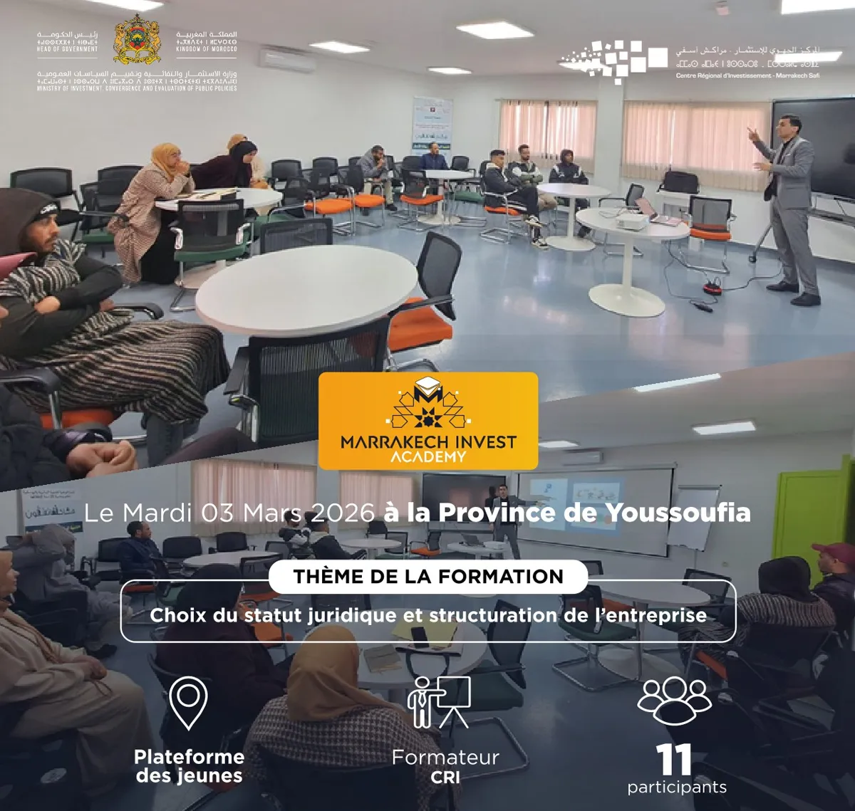 Marrakech Invest Academy Youssoufia