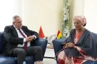 M. El Midaoui s’entretient à Rabat avec son homologue guinéenne et présidente du CAMES