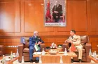 L'Inspecteur Général des FAR reçoit le Chef d'Etat-Major des Forces Armées des Émirats Arabes Unis