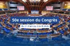 Conseil de l'Europe : La 50è session du Congrès des pouvoirs locaux et régionaux du 31 mars au 2 avril à Strasbourg, avec la participation du Maroc