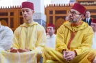 SM le Roi, Amir Al-Mouminine, accomplit la prière de l'Aïd Al-Fitr à la mosquée "Ahl Fès" à Rabat et reçoit les voeux en cette heureuse occasion