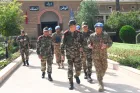L'Inspecteur Général des FAR reçoit le nouveau Commandant de la Force de la Mission des Nations Unies dans les provinces Sud du Royaume
