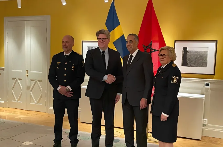 Visite de travail de M. Hammouchi en Suède