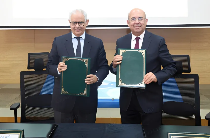 Envasement des barrages: signature d’une convention de partenariat entre le ministère de l’Équipement et de l’Eau et l’ANEF