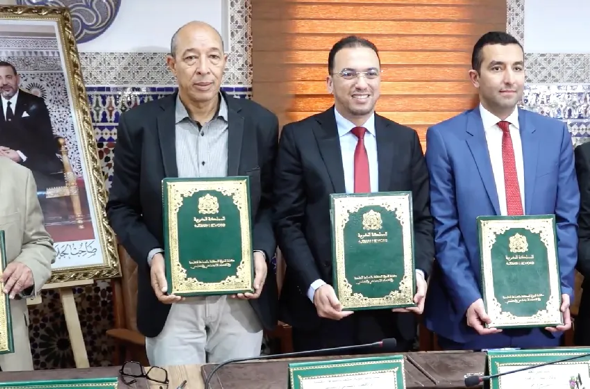 Rabat: Signature de trois conventions de partenariat pour l'appui et l'accompagnement des Chambres d’Artisanat