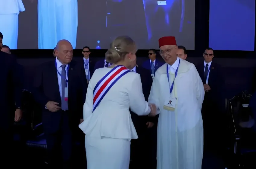 M. Talbi El Alami représente SM le Roi à la cérémonie d’investiture de la Présidente de la République du Costa Rica