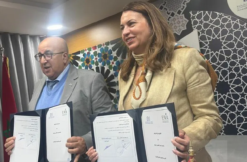 Rabat : Convention de partenariat entre l'Université Mohammed V et l'École Nationale Supérieure de l'Administration